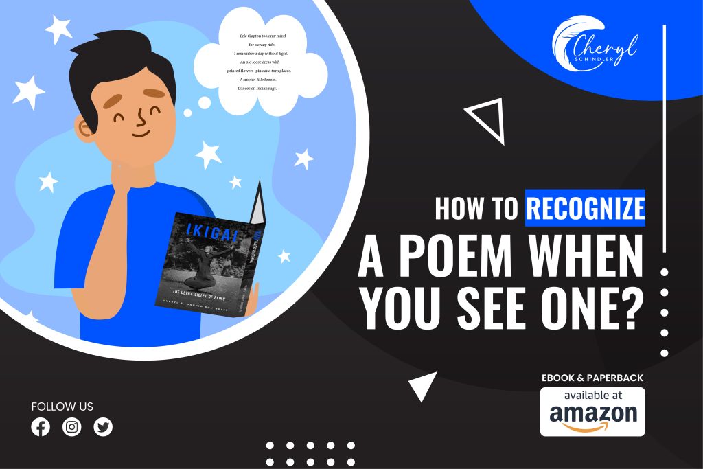 how to recognize a poem when you see one